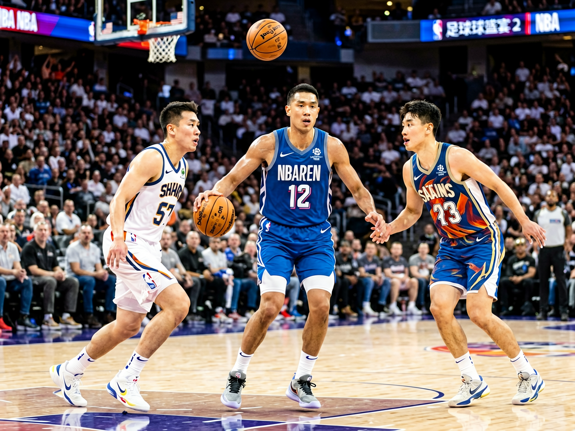 NBA篮球赛季精彩集锦球员赛场表现